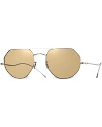 Eyevan 7285 - 1007 Geometric-Frame Sunglasses - Lyst