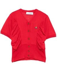 Vivienne Westwood - Cardigan Pamela À Fronces - Lyst