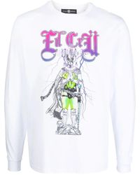 Edward Crutchley - Graphic-Print Cotton T-Shirt - Lyst