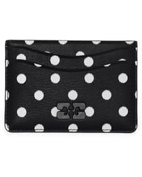 Ganni - Polka-Dot Card Holder - Lyst