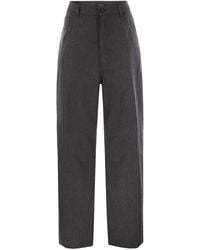 Fabiana Filippi - Pinstripe-Pattern Trousers - Lyst