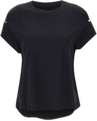 Elena Miro - Crew-Neck T-Shirt - Lyst