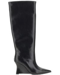Twentyfourhaitch - Diadema Pointed-Toe Boots - Lyst