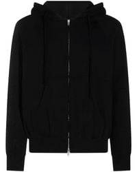 Thom Krom - Zip-Up Drawstring Hoodie - Lyst