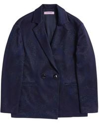 MACCAPANI - Tats Blazer im Glitter-Look - Lyst