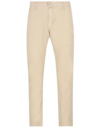Jacob Cohen - Button-Fastening Trousers - Lyst