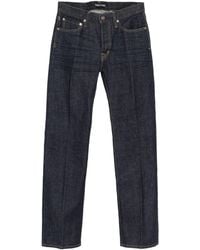 Tom Ford - Selvedge Bootcut Cotton Jeans - Lyst