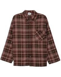 B+ AB - Checked Shirt Jacket - Lyst
