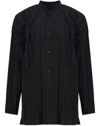 Homme Plissé Issey Miyake - Edge Pleated Shirt - Lyst