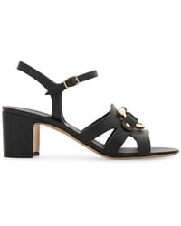 Ferragamo - Gancini Ornament Sandals - Lyst