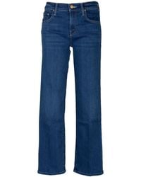 Mother - Vaqueros The Mid Rise Rambler Zip Flood - Lyst