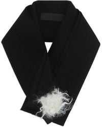 Maria Calderara - Sciarpa Con Decorazione - Lyst