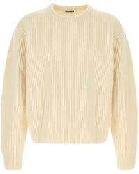 Jil Sander - Wool Crewneck Sweater - Lyst
