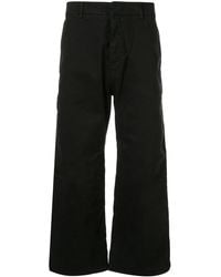 N°21 - Wide Leg Cropped Trousers - Lyst