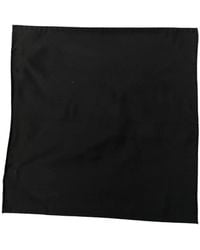 Emporio Armani - Micro-Jacquard Silk Pocket Square - Lyst