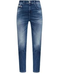 DIESEL - 1984 Slandy-High 09L93 Jeans - Lyst