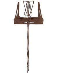 Blumarine - Cut-Out Bikini Top - Lyst