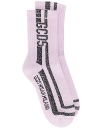 Gcds Gestreifte Socken - Lila