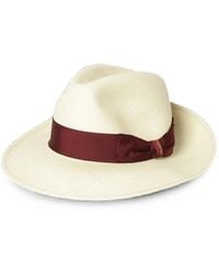 Borsalino - Woven-Straw Wide-Brim Hat - Lyst