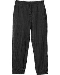 Burberry - Pantalones Rectos Con Acabado Agrietado - Lyst