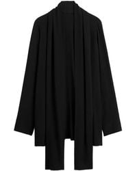 TOTEME - Draped Scarf Blouse - Lyst
