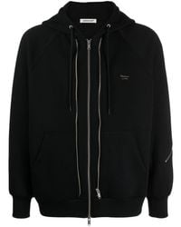 Undercover - Logo-embroidered Zip-up Hoodie - Lyst