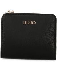 Liu Jo - Logo-Plaque Bifold Wallet - Lyst