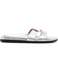 Ancient Greek Sandals - Desmos Leather Flat Sandals - Lyst