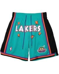 Mitchell & Ness - Nba Lakers 1995 Rookie Drawstring Shorts - Lyst