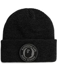 A Bathing Ape - ロゴ ビーニー - Lyst