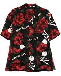 Mastermind Japan - Overhemd Met Doodskopprint - Lyst