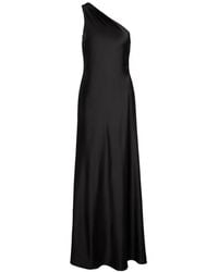 Ralph Lauren - One-Shoulder Maxi Dress - Lyst