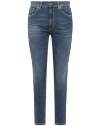 Dondup - Slim-Fit Five-Pocket Jeans - Lyst