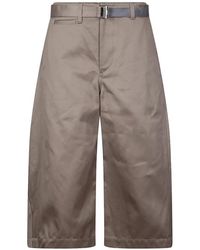 Sacai - Belt Chino Trousers - Lyst