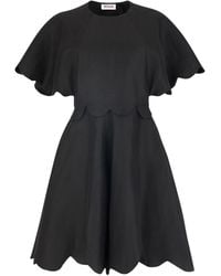 Rosie Assoulin - Robe Courte Buttercup À Bords Festonnés - Lyst