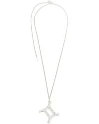 Jil Sander - Collier Chaîne À Pendentif Zodiaque - Lyst