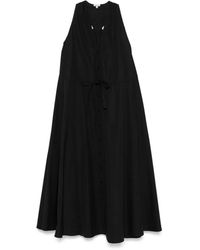 Aspesi - Vestido midi de algodón - Lyst