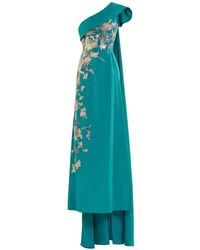 Saiid Kobeisy - One-Shoulder Embroidered Evening Dress - Lyst