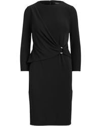 Ralph Lauren - Ring-Detail Mini Dress - Lyst