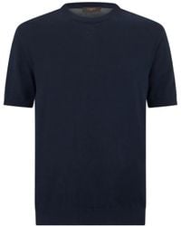 Slowear - Crew-Neck Short-Sleeve T-Shirt - Lyst