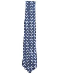 Kiton - Floral-Print Silk Tie - Lyst