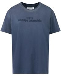 Maison Margiela - Reverse Logo Cotton T-Shirt - Lyst