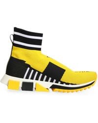 Dolce & Gabbana - Sorrento Sock-Style Sneakers - Lyst