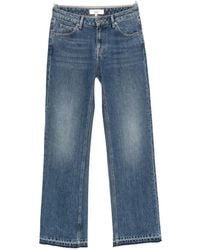 Ba&sh - Vana Released-Hem Jeans - Lyst
