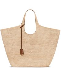 Anine Bing - Sac Cabas Lili En Raphia - Lyst