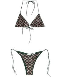 Oséree - Sequins Chess Bikini - Lyst