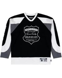 Neighborhood - Long-Sleeved Printed-Logo Sweatshirt - Lyst