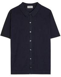 John Smedley - Folke Short-Sleeve Polo Shirt - Lyst