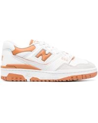 New Balance - ホワイト&タン 550 スニーカー - Lyst