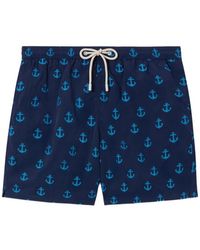 MC2 Saint Barth - Patmos Drawstring Swim Shorts - Lyst